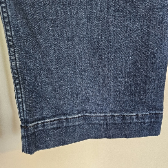 Anthropologie Blue Wide Leg Jeans - Picture 8 of 13